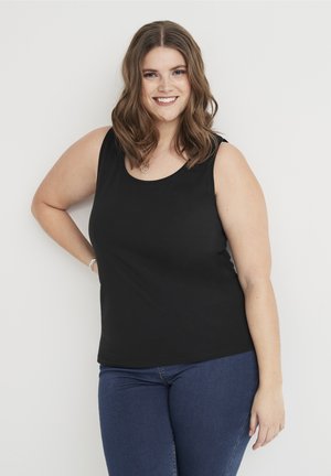 2 PACK - Top - white  black