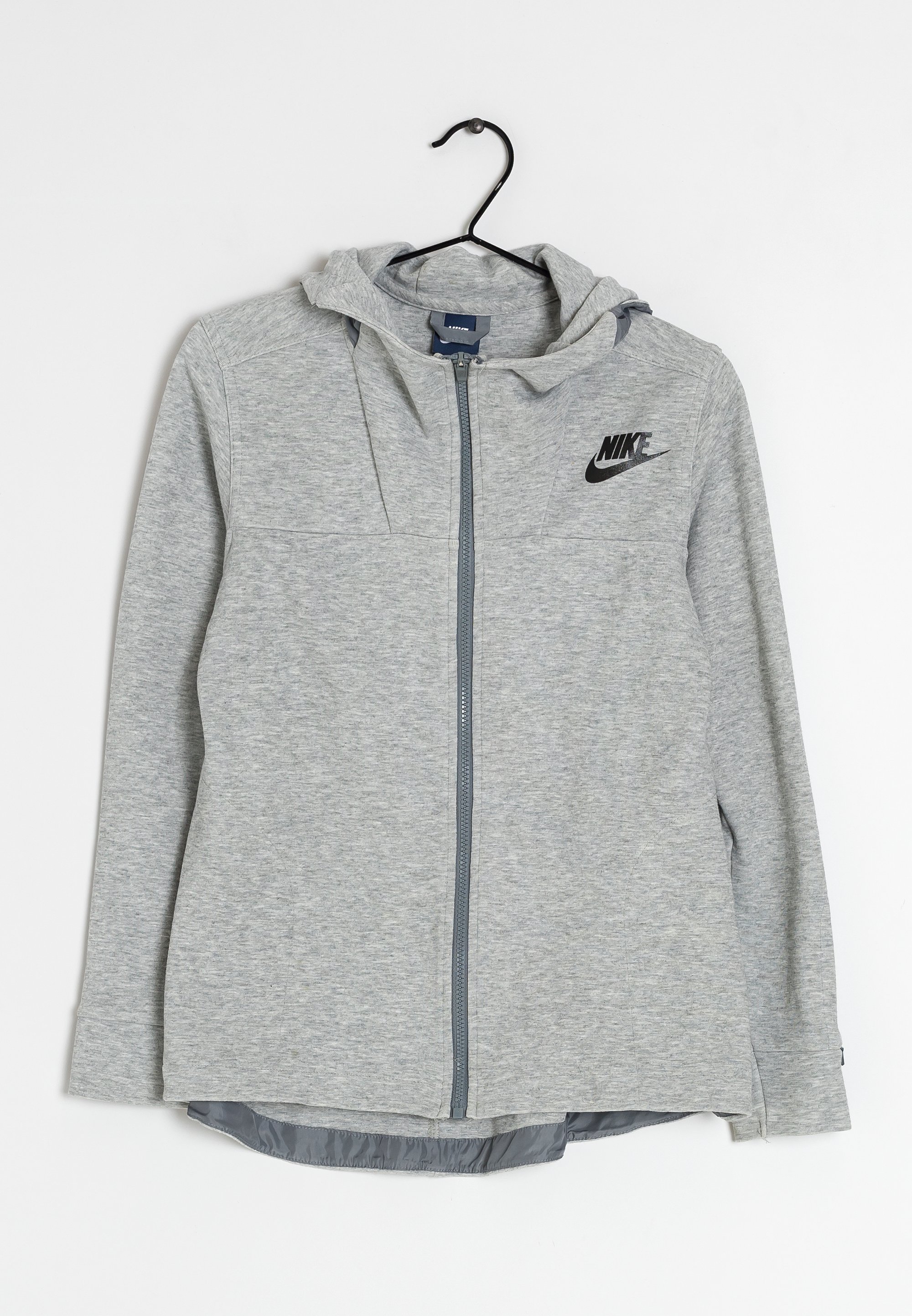 Nike Sportswear Strickjacke grey/grau (Pre-owned) Zalando