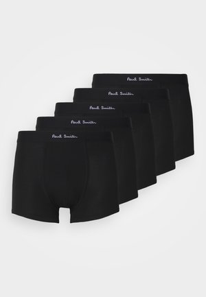 Paul Smith TRUNK PLAIN 5 PACK - Boxer aderenti - black
