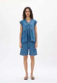 DACEYIW  - Lühikesed teksad - washed denim