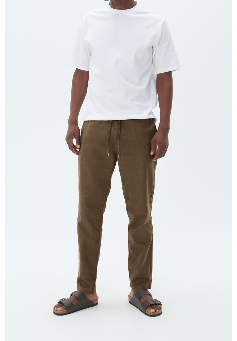 Matinique Tygbyxor - brown