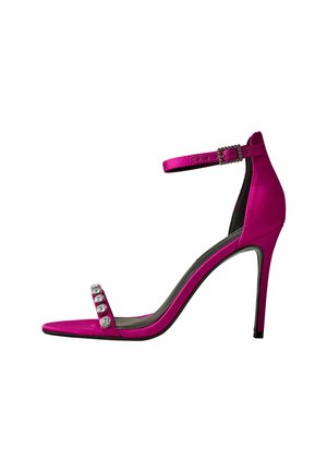 KATIE JEWELLED  - Magas sarkú szandálok - pink
