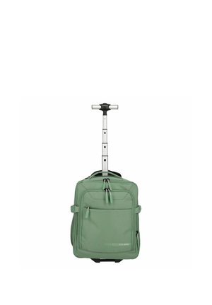 Travelite KICK OFF 2 ROLLEN RUCKSACKTROLLEY 40 CM LAPTOPFACH UNISEX - Trolley - sage green