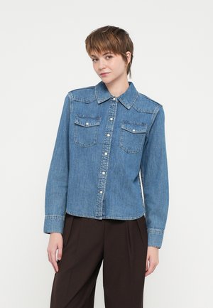 ONLCHARLIZE NOOS - Bluza z gumbi - medium blue denim