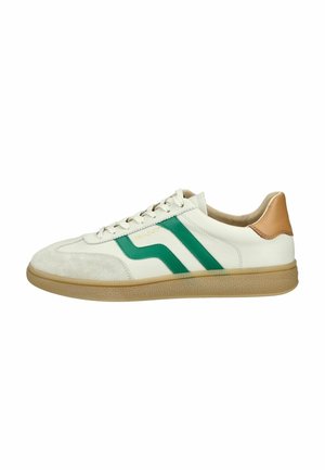 Sneakers laag - off white green g