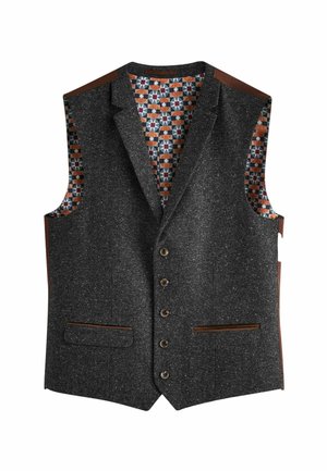 REGULAR FIT - Anzugweste - charcoal grey