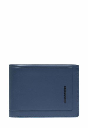 WITH COIN POCKET AND RFID PROTECTION - Portemonnee - blu