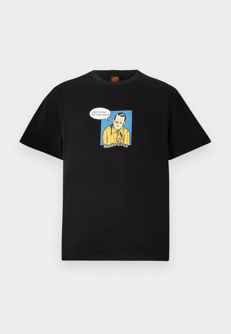 Santa Cruz T-shirt print zwart Santa Cruz T-shirt print zwart