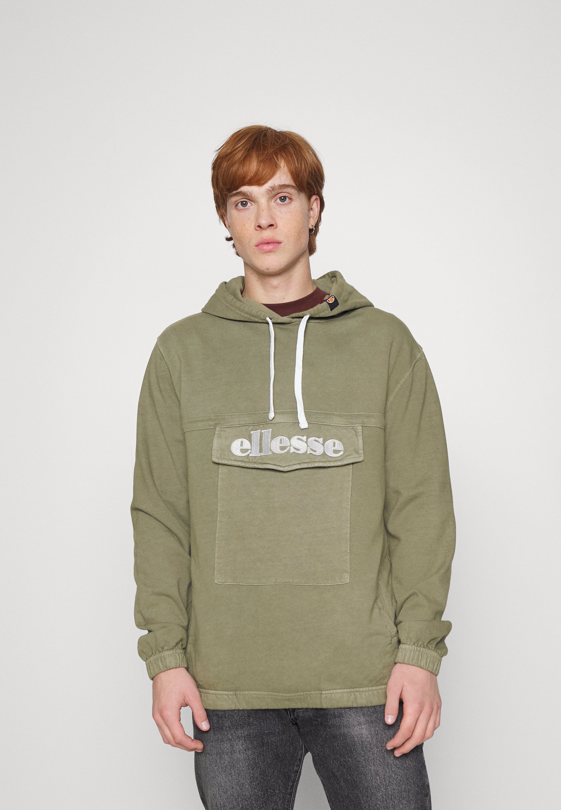 Ellesse VASSILY HOODY - Sudadera - khaki/verde oliva - Zalando.es