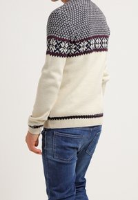 Topman Stickad tröja - off-white