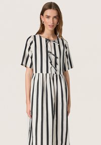Soaked in Luxury SLNENA  - Day dress - black and white stripe