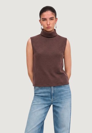 JDY, JDYHERO LIFE S/L TURTLENECK TOP JRS 15380199 - Top - brown