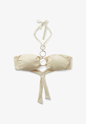 Calzedonia, WILD JUNGLE BANDEAU - Bikini-Top - white