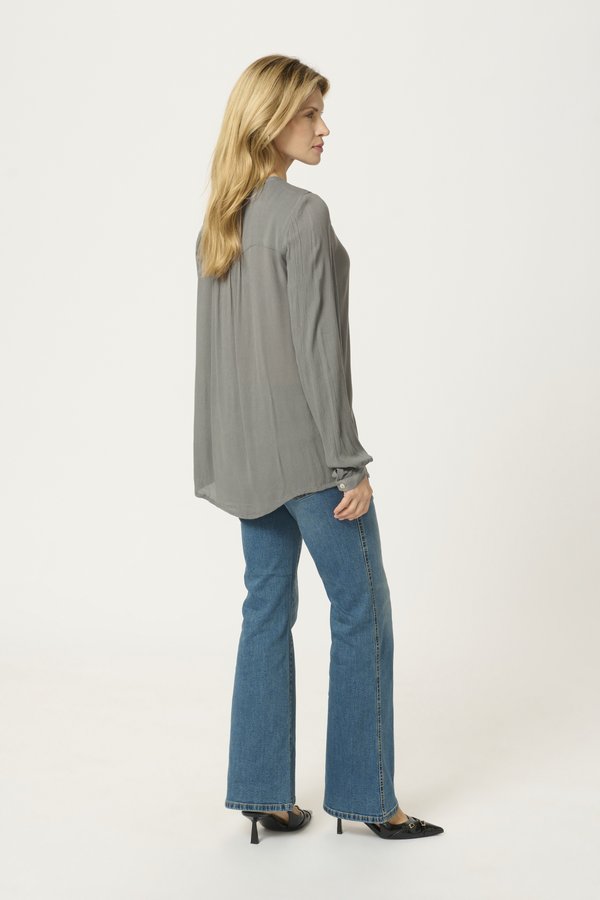 KAKARLA AMBER - Blouse - smoked pearl2