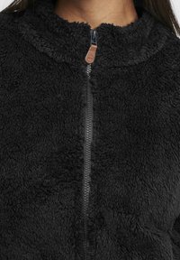 Oxmo Giacca in pile - black