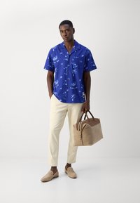 Scotch & Soda ALL OVER PRINTED SHIRT - Ing - blue