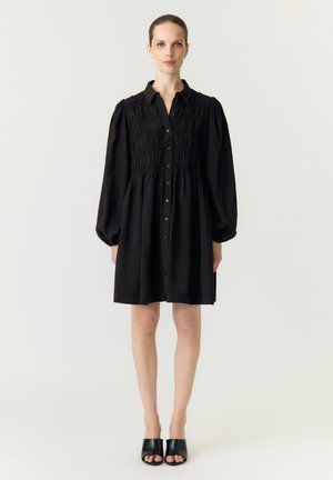 YAS, YASPALA SMOCK - Tričkové šaty - black