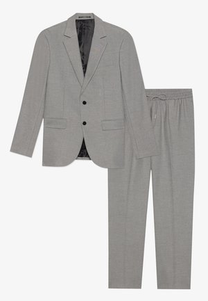 Pier One CASUAL SUIT - Jakkesæt - mottled light grey