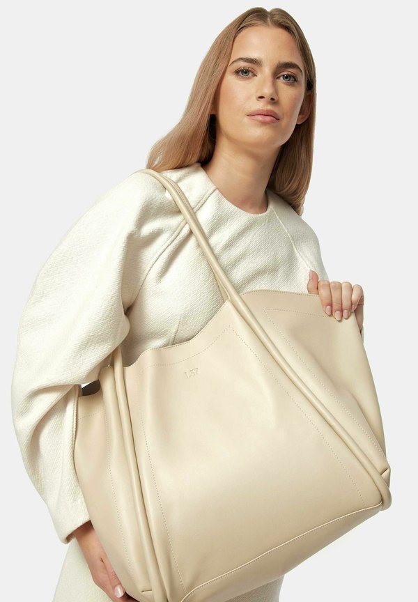 BIG WORLD NEW - Handtasche - beige