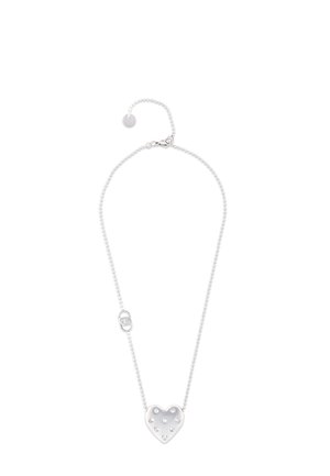 WITH HEART - Colier - silver coloured