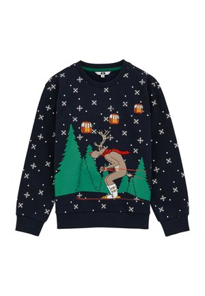 Sweatshirt - navy blue