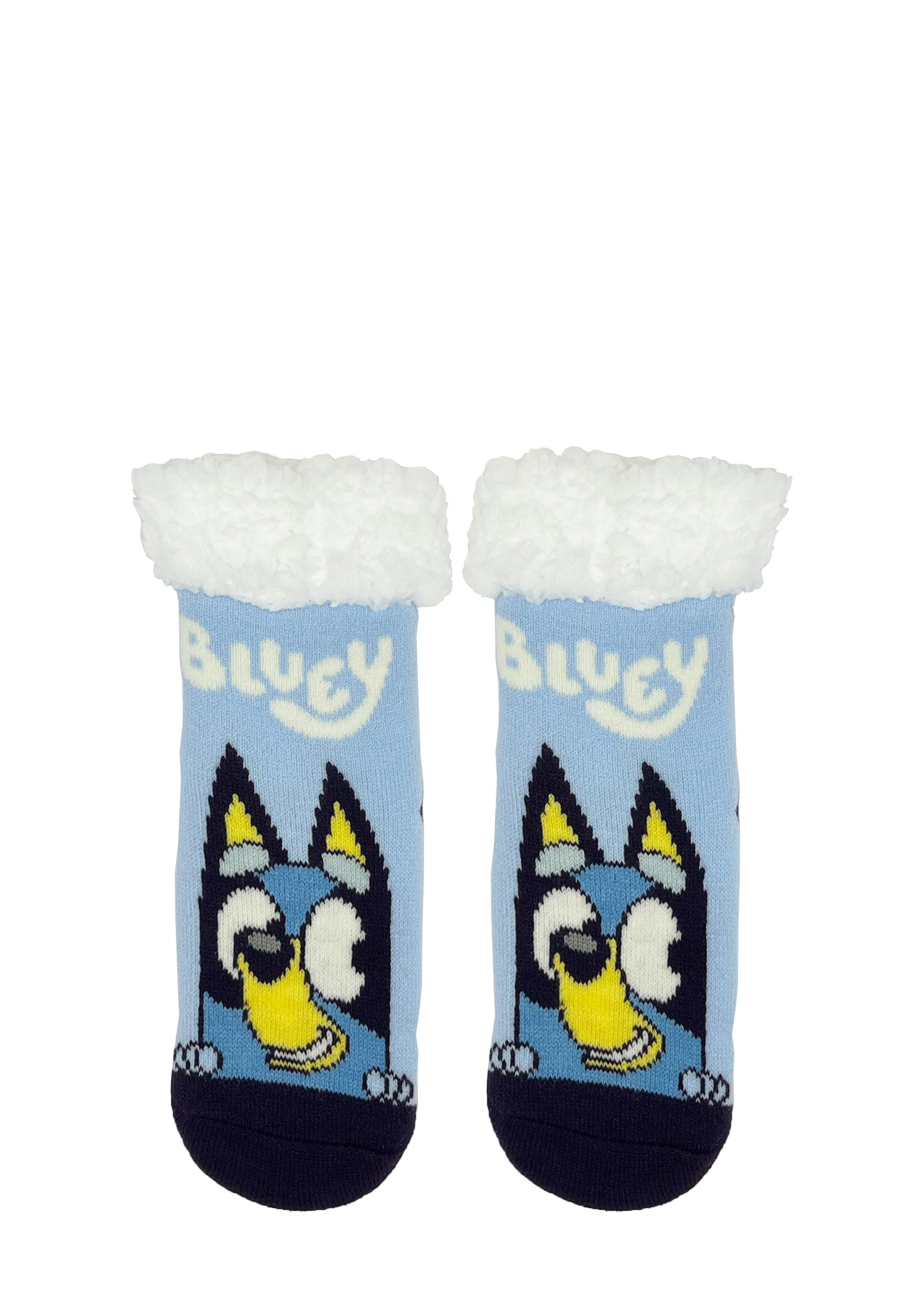 Bluey Multi Pack Kid's Socks Calcetines de Cuarto, Blue Sky (Paquete de 5), 6-8 Niñas