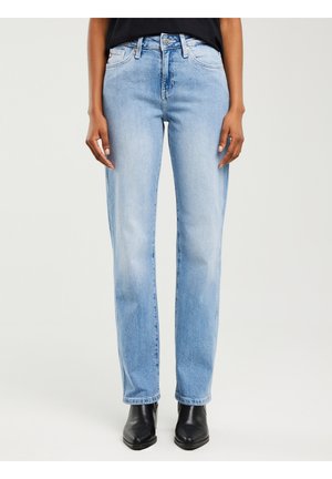 MYRRA - Sirgete säärtega teksad - mittelblau