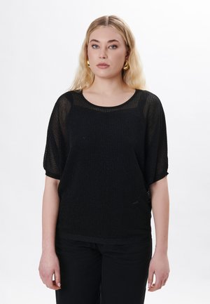 HOLE-PATTERN  - T-shirts basic - black