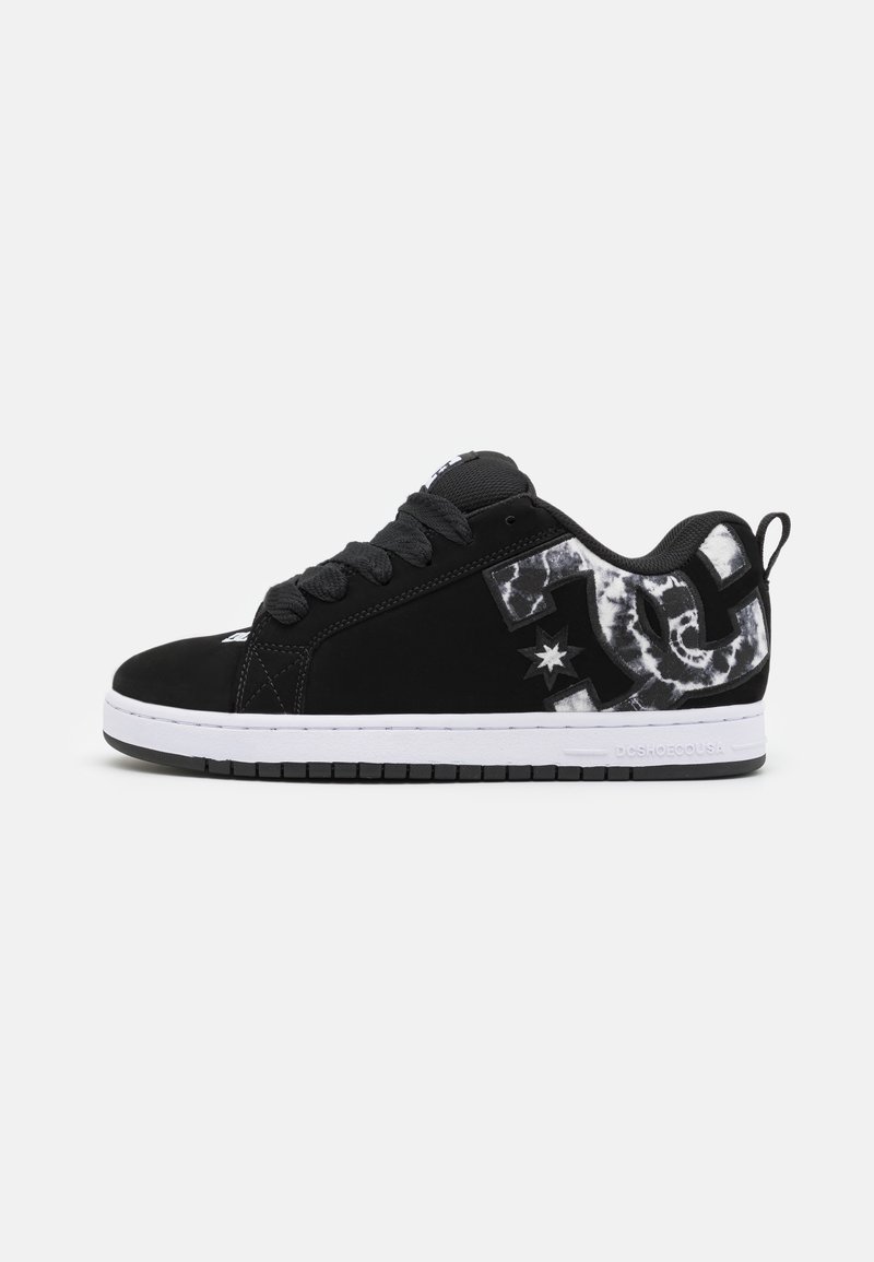 DC Shoes COURT GRAFFIK UNISEX - Sapatilhas - black/multi-coloured/white