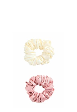 SCRUNCHIES 2 PACK - Haar-Styling-Accessoires - pink/ecru