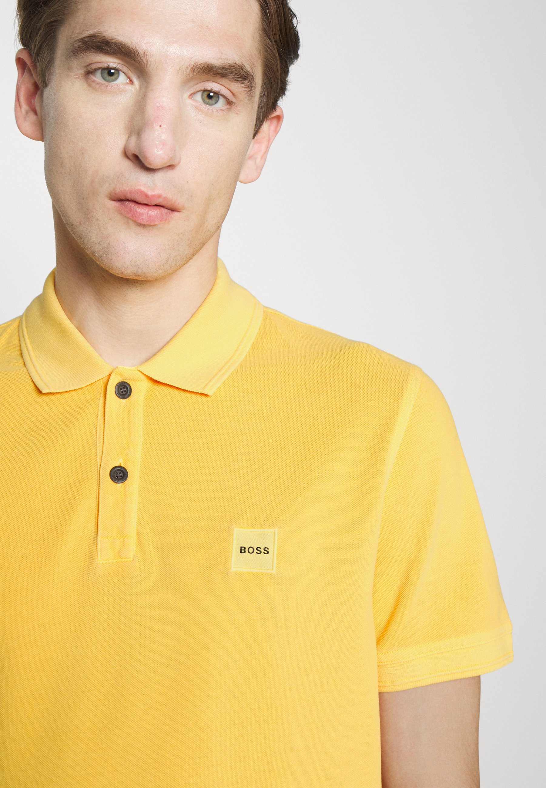 BOSS PRIME - Polo shirt - medium yellow 