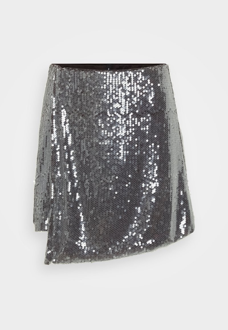 Vero Moda Petite Wikkelrok donkerbruin Vero Moda Petite Wikkelrok donkerbruin