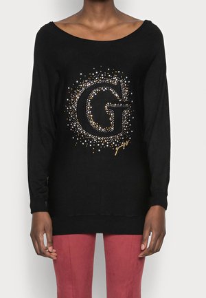 Strickpullover - black
