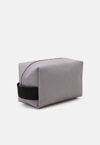 Rains WASH BAG SMALL UNISEX - Toalettmappe - flint