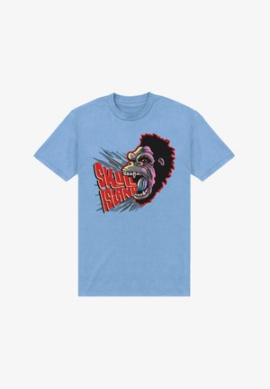 Henry Tiger, KING KONG SKULL ISLAND KONG GRAPHIC - T-shirts print - sky blue
