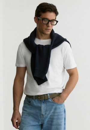 Reiss, PIERCE - Opasok - dark sage green