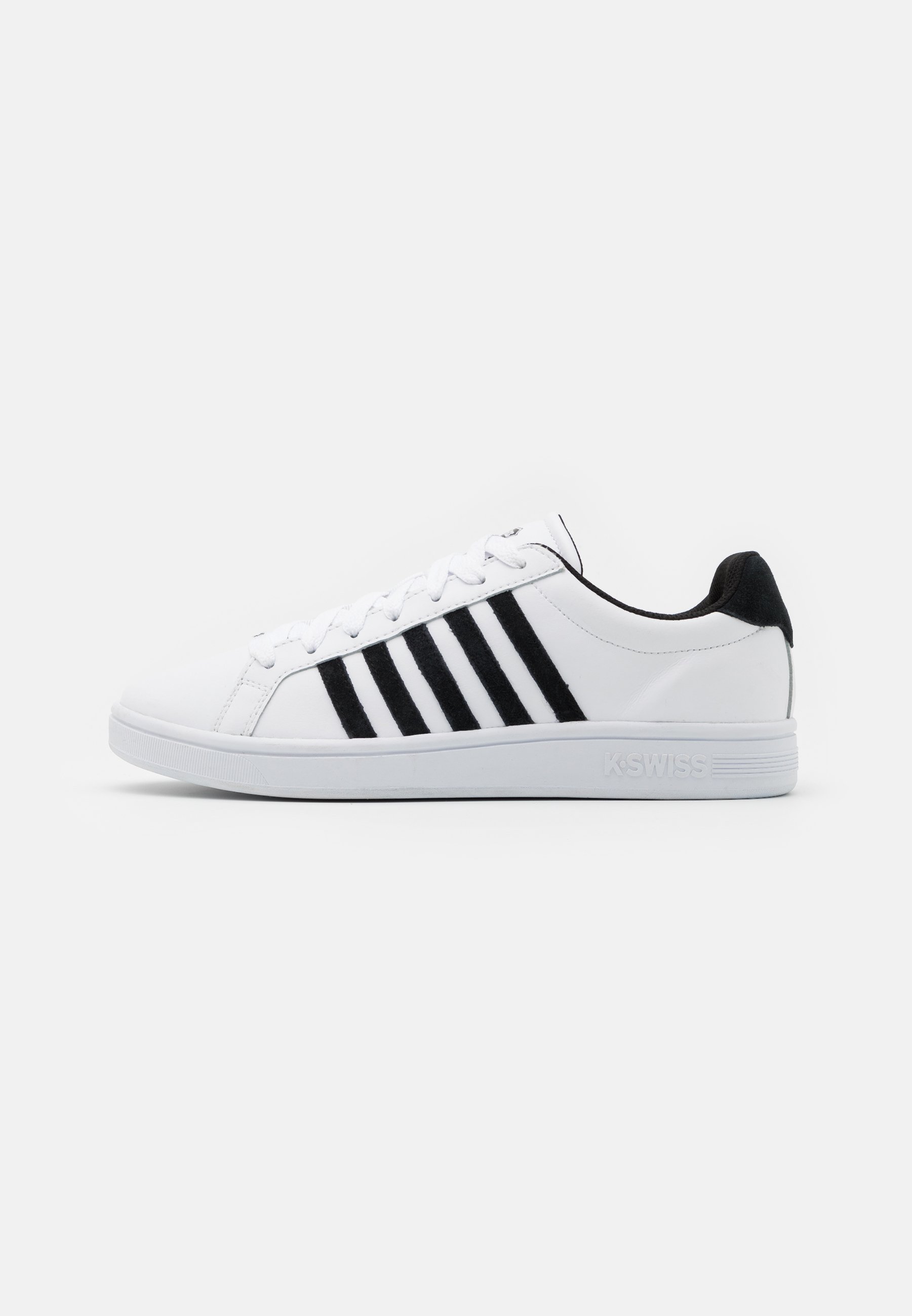 K-SWISS COURT TIEBREAK - Sneakers laag - white/black/wit - Zalando.nl