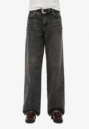 Flared Jeans - black