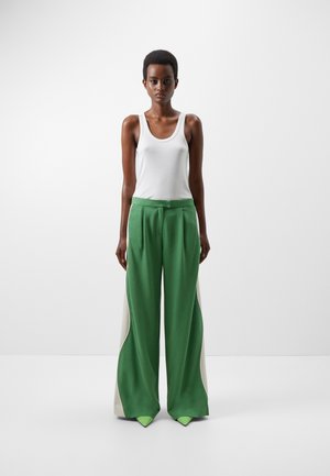 Ahluwalia LAGOS WIDE LEG TROUSER - Παντελόνι - green