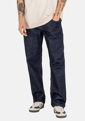 LOWFLY  - Relaxed fit jeans - ink blue