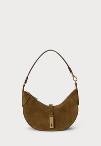POLO ID SUEDE MINI SHOULDER BAG - Kabelka - artichoke