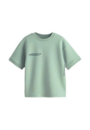 GRAPHIC HEAVYWEIGHT SHORT SLEEVE - Print T-shirt - mint green