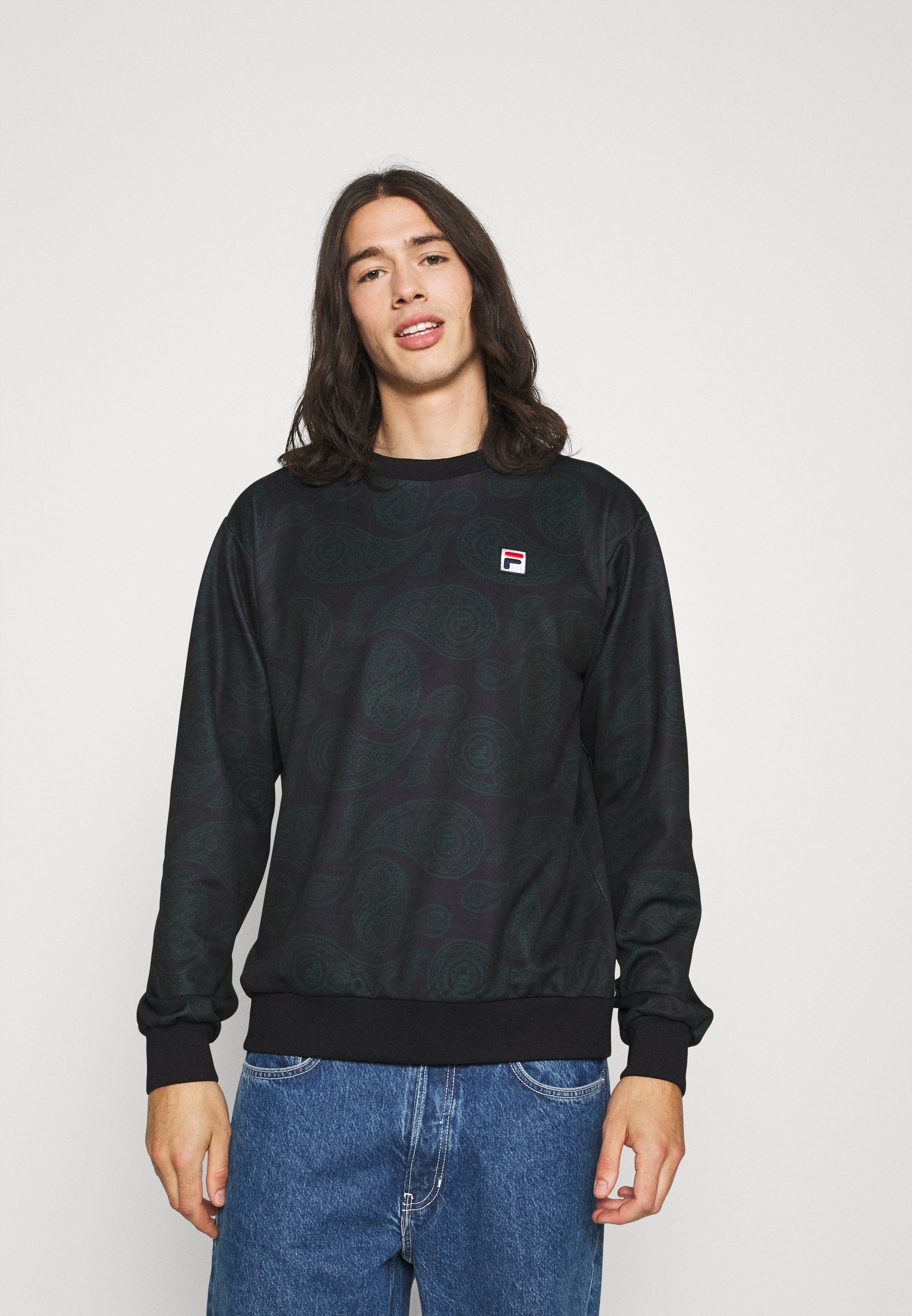 Fila CHICO CREW - Sweatshirt - sycamore/schwarz