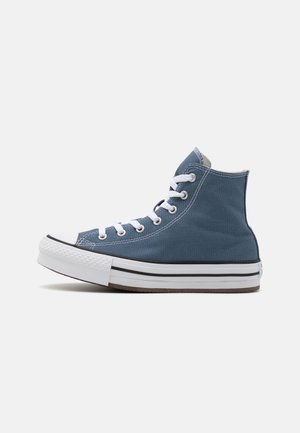 CHUCK TAYLOR ALL STAR LIFT UNISEX - Sneakers high - lakeside blue/white/black