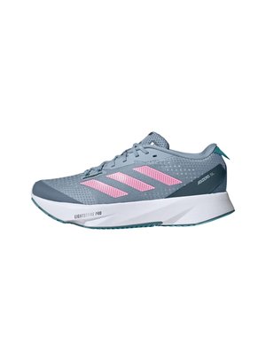 ADIZERO - Road running shoes - woner blue   pink fusion   arctic night