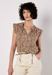 Apricot Blus - khaki