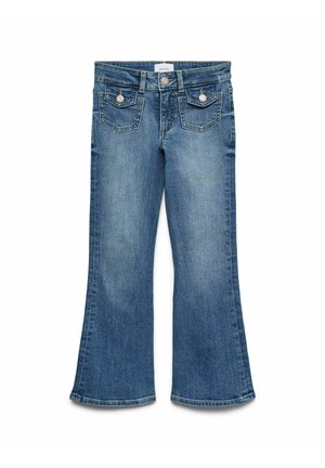 Alt laienevad teksad - medium blue denim