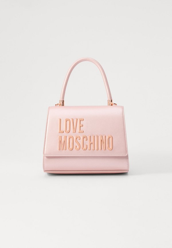 LAMINATED BOLD LOVE - Handbag - metallic powder2