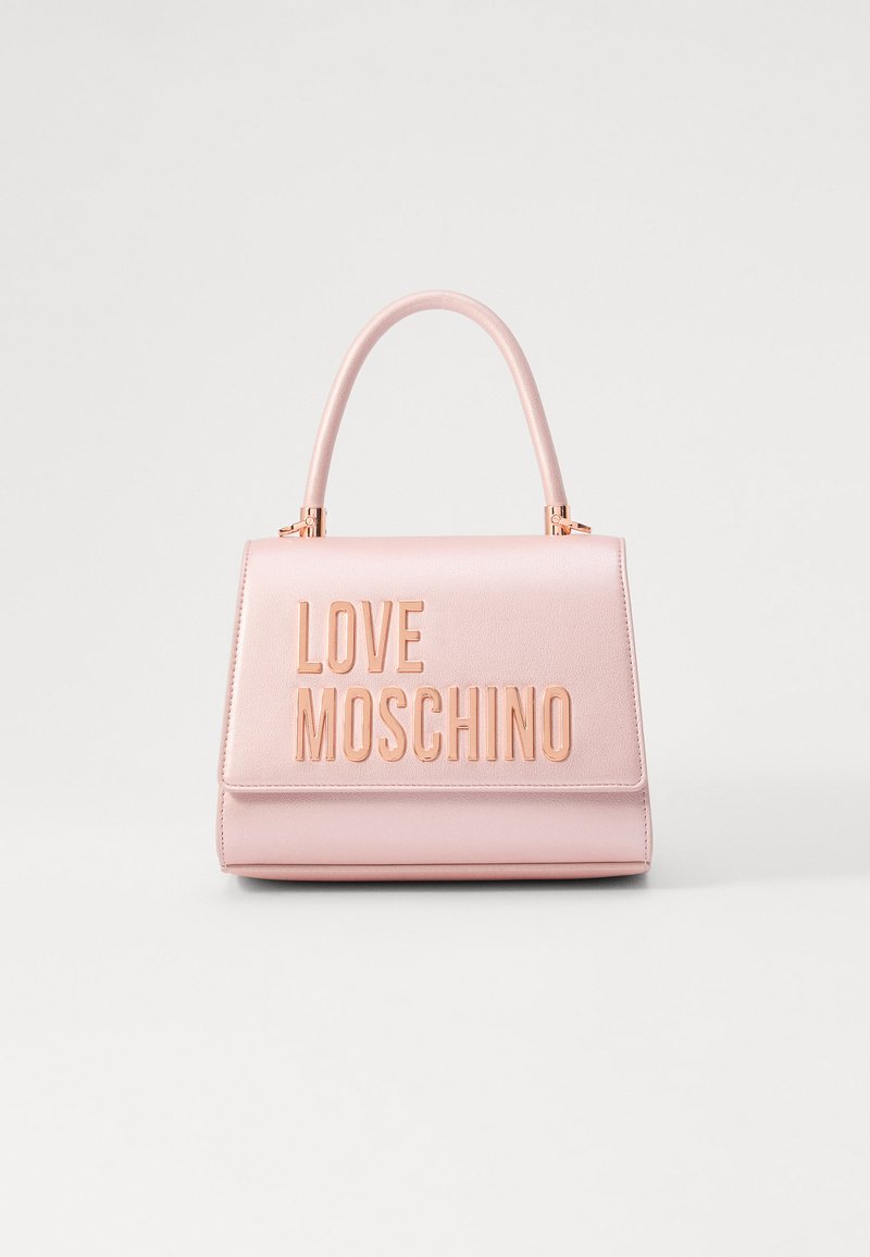 Sac à Main Rose Moschino En Cuir Avec Fermeture à Glissière - Sac épaule Pour Femme