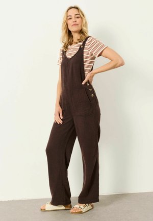 FatFace, REGULAR FIT - RAFFLES JUMPSUIT . - Jumpsuit - chocolate brown